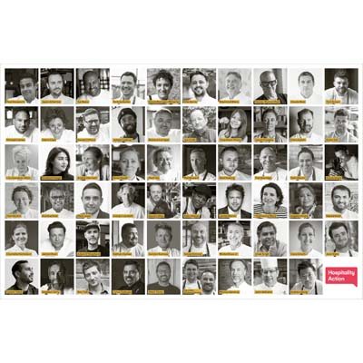 Chefs at Home: 54 chefs share their lockdown recipes in aid of Hospitality Action (Hardback)