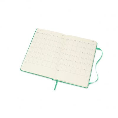 Ice Green Large Weekly Hardcover 18 Month Diary 2021-2022 (Diary)