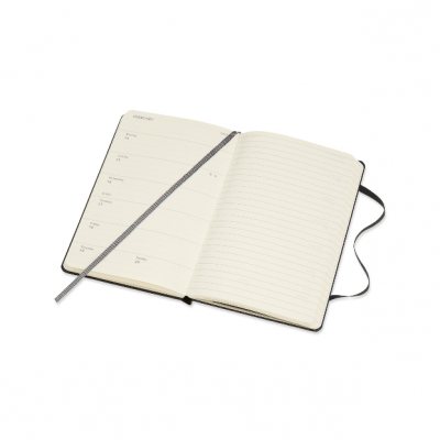 Black Pocket Weekly Hardcover 18 Month Diary 2021-2022 (Diary)