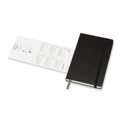 Black Pocket Weekly Hardcover 18 Month Diary 2021-2022 (Diary)