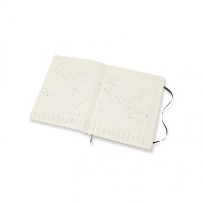 Black XL Weekly Softcover 18 Month Diary 2021-2022 (Diary)