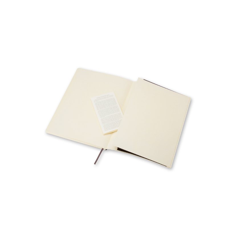 Moleskine Soft Extra Large Squared Notebook Black by Moleskine