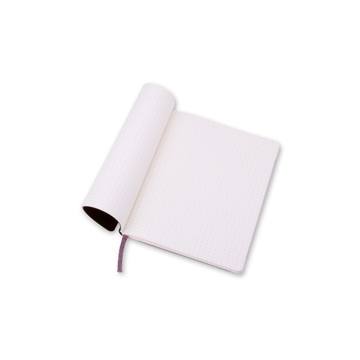 Moleskine Soft Extra Large Squared Notebook Black by Moleskine