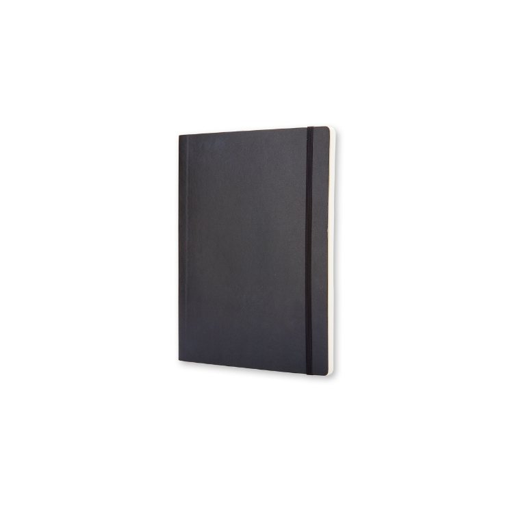 Moleskine Soft Extra Large Squared Notebook Black by Moleskine