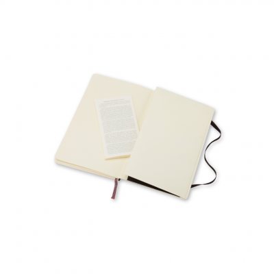 Moleskine Soft Large Ruled Notebook Black - Moleskine Classic