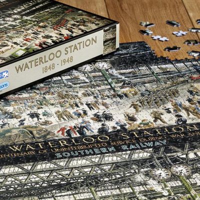 Waterloo Station 1000 piece Jigsaw Puzzle (Jigsaw)