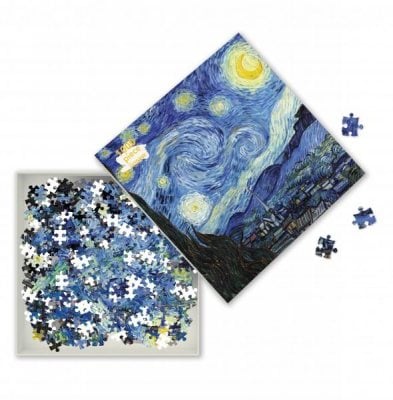 1000 Pieces Starry Van Gogh Painting Night Puzzles Jigsaw High Quality Puzzle UK