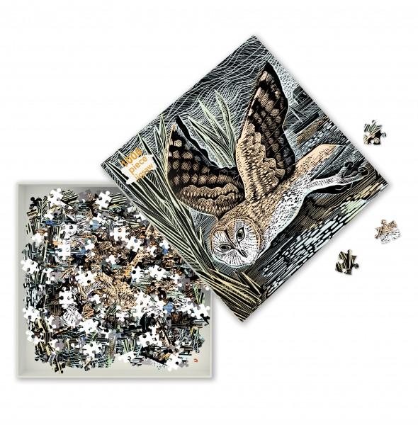 Angela Harding – Schwan In Southwold 1000-Teile-Puzzle – Hochwertiges Kunst-Motiv, Inkl. Poster, FSC-zertifiziert – Ideal Für Kunstliebhaber & Puzzle-Fans