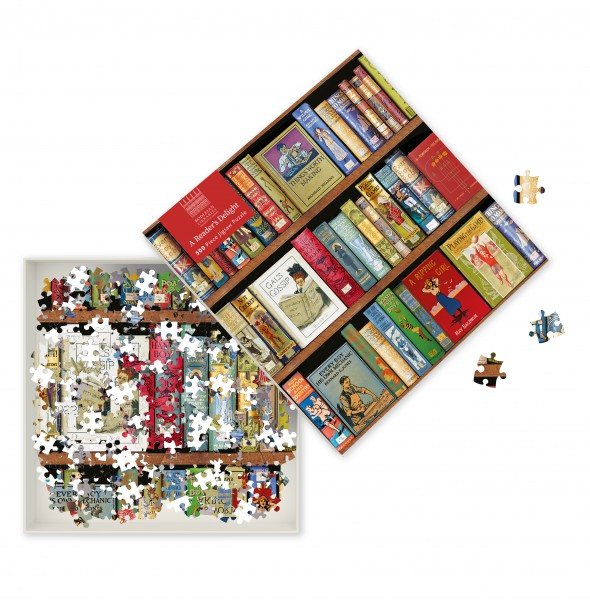 Adult Jigsaw Puzzle Bodleian Libraries A Reader's Delight (500 pieces) by Flame Tree Studio