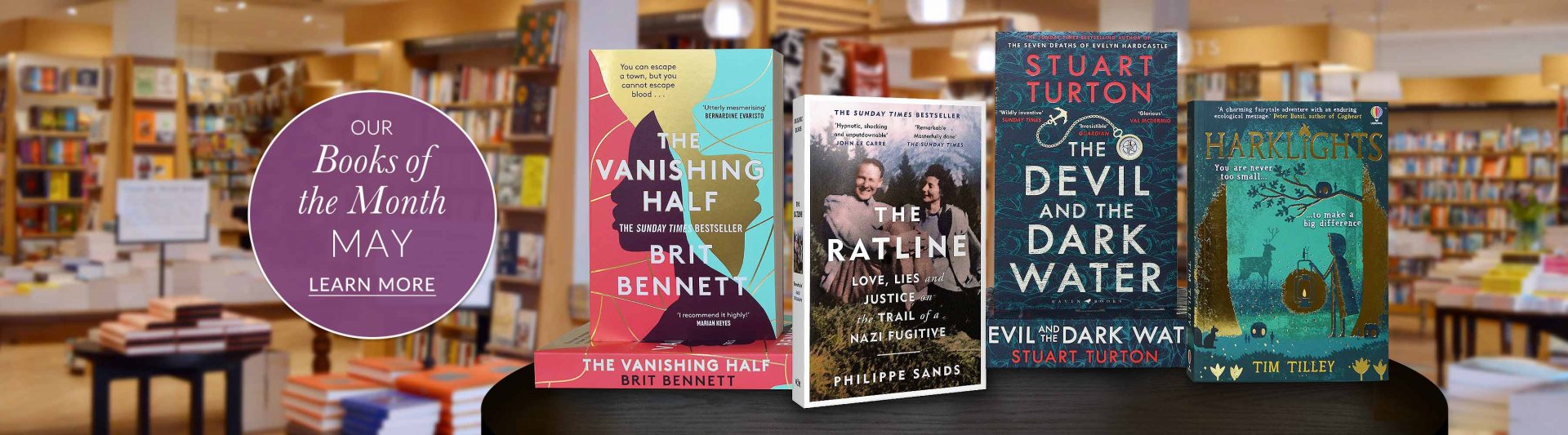 Waterstones May Books of the Month