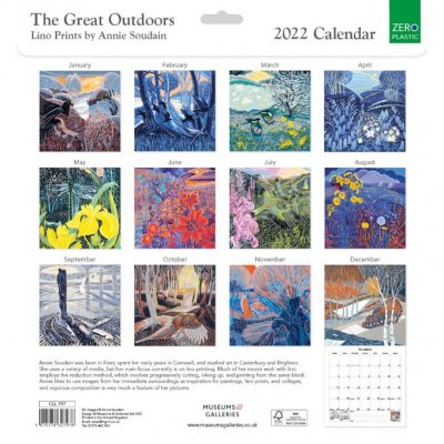 2022 Great Outdoors Annie Soudain Wall Calendar (Calendar)