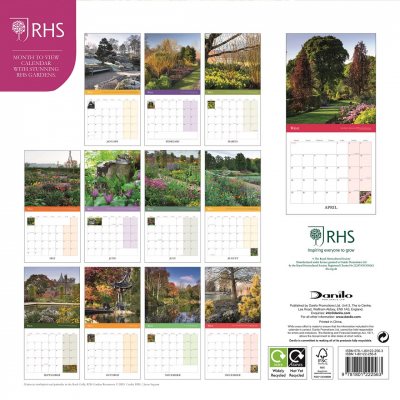 The Official Royal Horticultural Society Square Calendar 2022 2022 (Calendar)