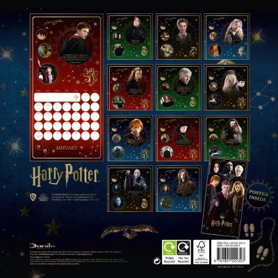 The Official Harry Potter Square Calendar 2022 2022 Waterstones