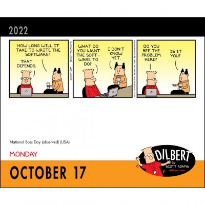2022 Dilbert Boxed Calendar (Calendar)