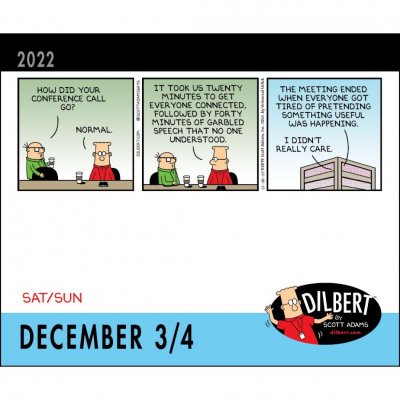 2022 Dilbert Boxed Calendar (Calendar)