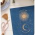 Live By The Sun Navy Large Cloth Notebook