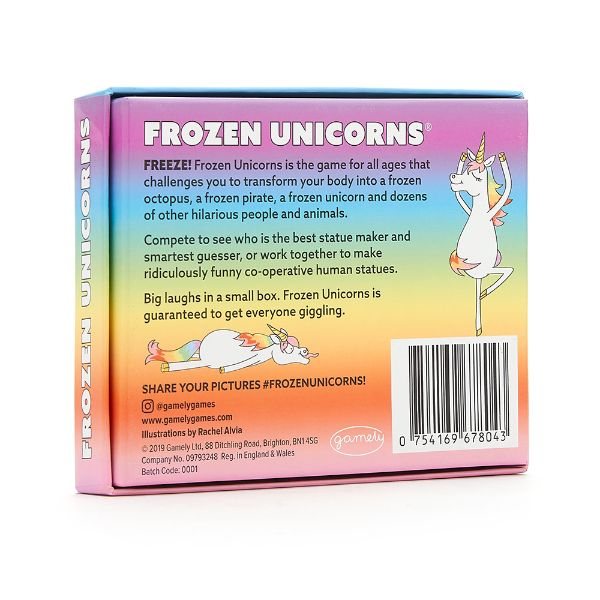 Frozen Unicorns Card Game Waterstones