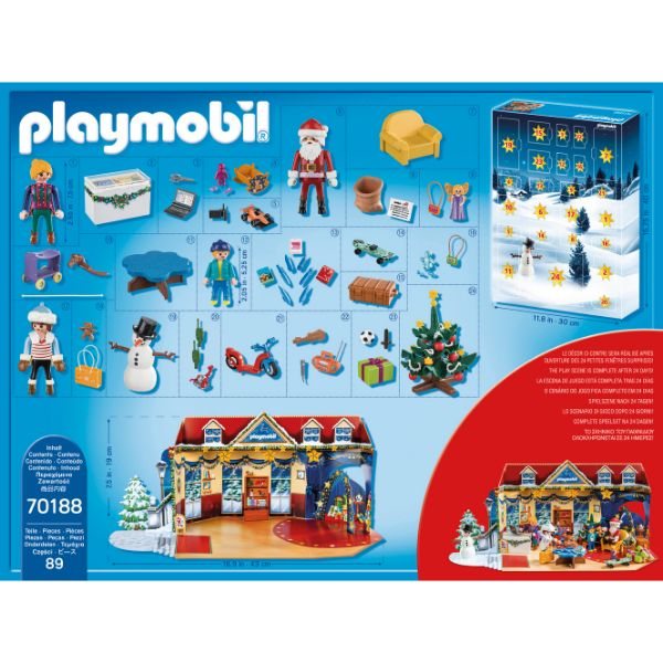 Playmobil Christmas Grotto Advent Calendar 2021 Waterstones