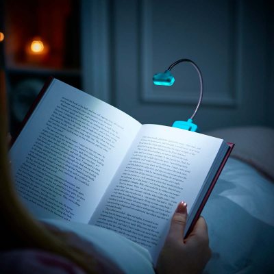 The Really Flexible Book Light Turquoise Waterstones