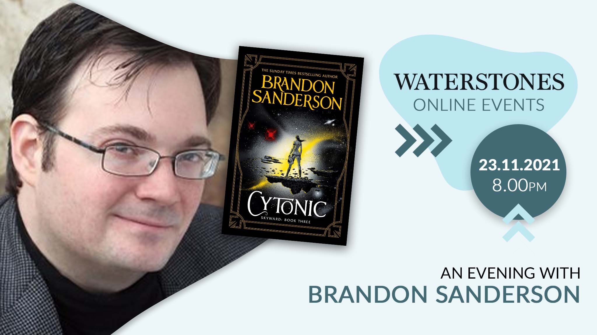 Cytonic by Brandon Sanderson (Book 3 in the Skyward Series)