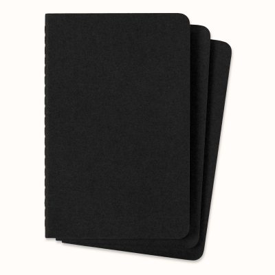 Cahier Journal Plain Pocket Black - Moleskine Cahier
