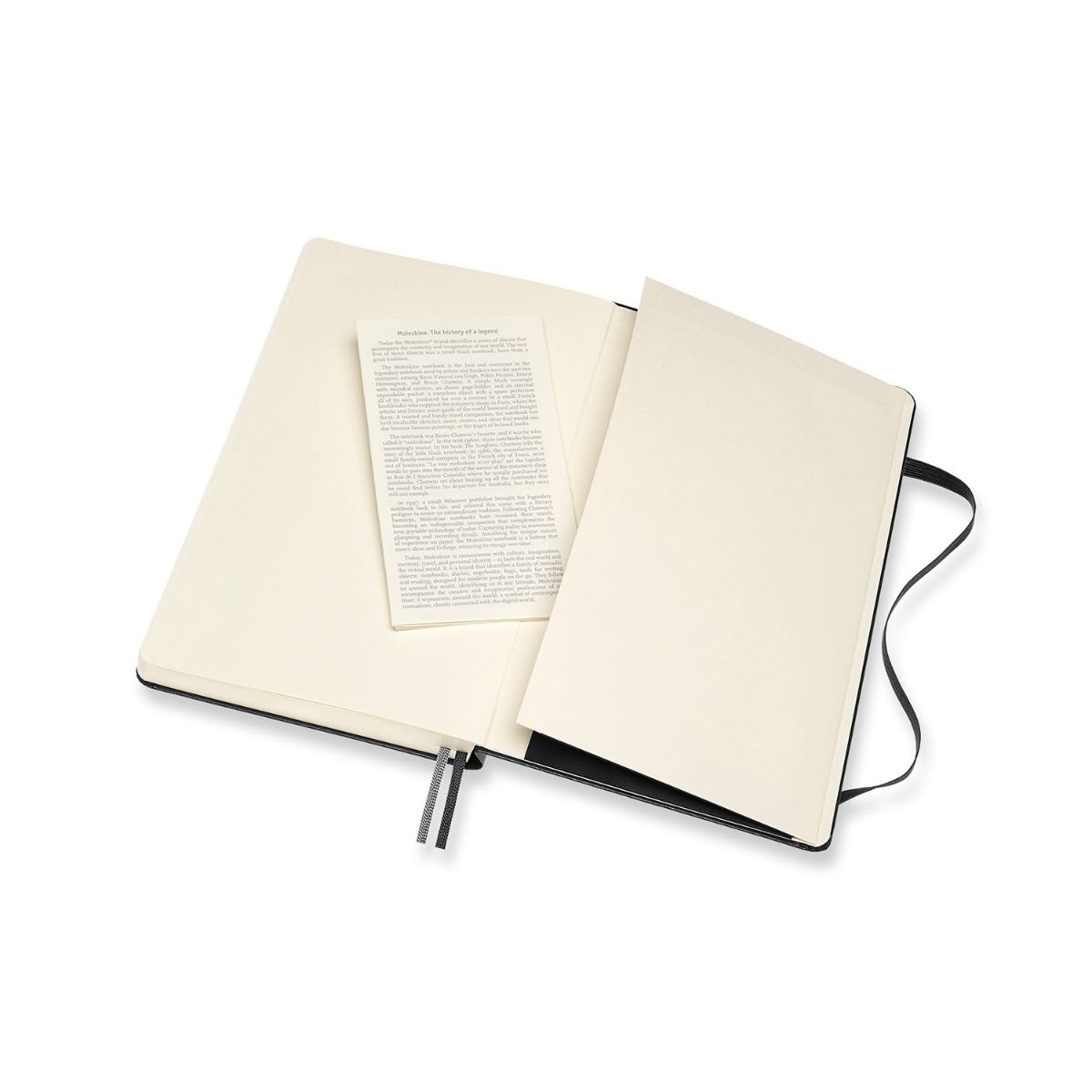 Black Notebook Expanded Large Plain Hardback | Waterstones