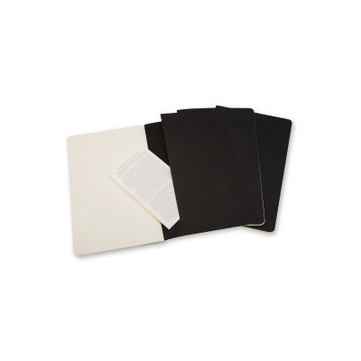 Cahier Journal Plain Pocket Black - Moleskine Cahier