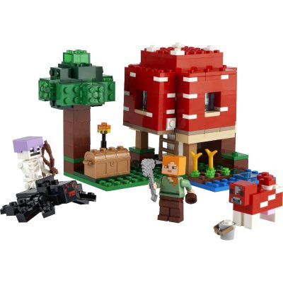 LEGO ® Minecraft The Mushroom House: 21179