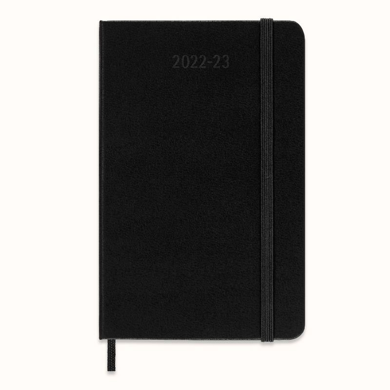 Black Weekly 18M Hard Pocket Diary 20222023 Waterstones