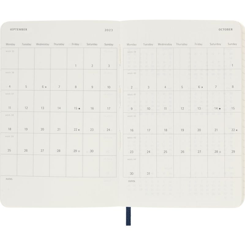 Black Weekly 18M Soft Pocket Diary 20222023 Waterstones