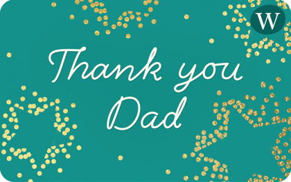 Thank You Dad