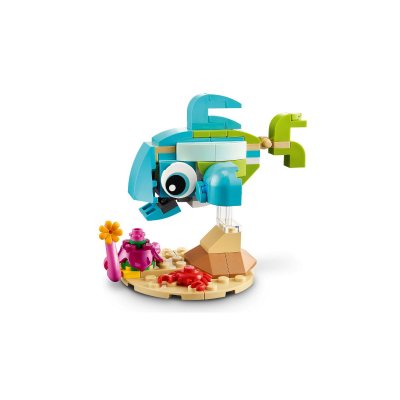 LEGO® Creator Dolphin And Turtle: 31128 | Waterstones
