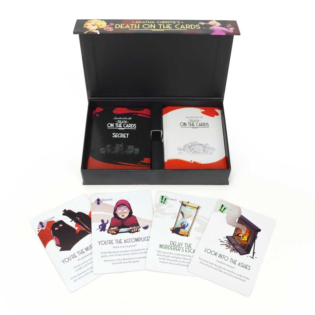 Agatha Christie Death on the Cards Card Game Waterstones