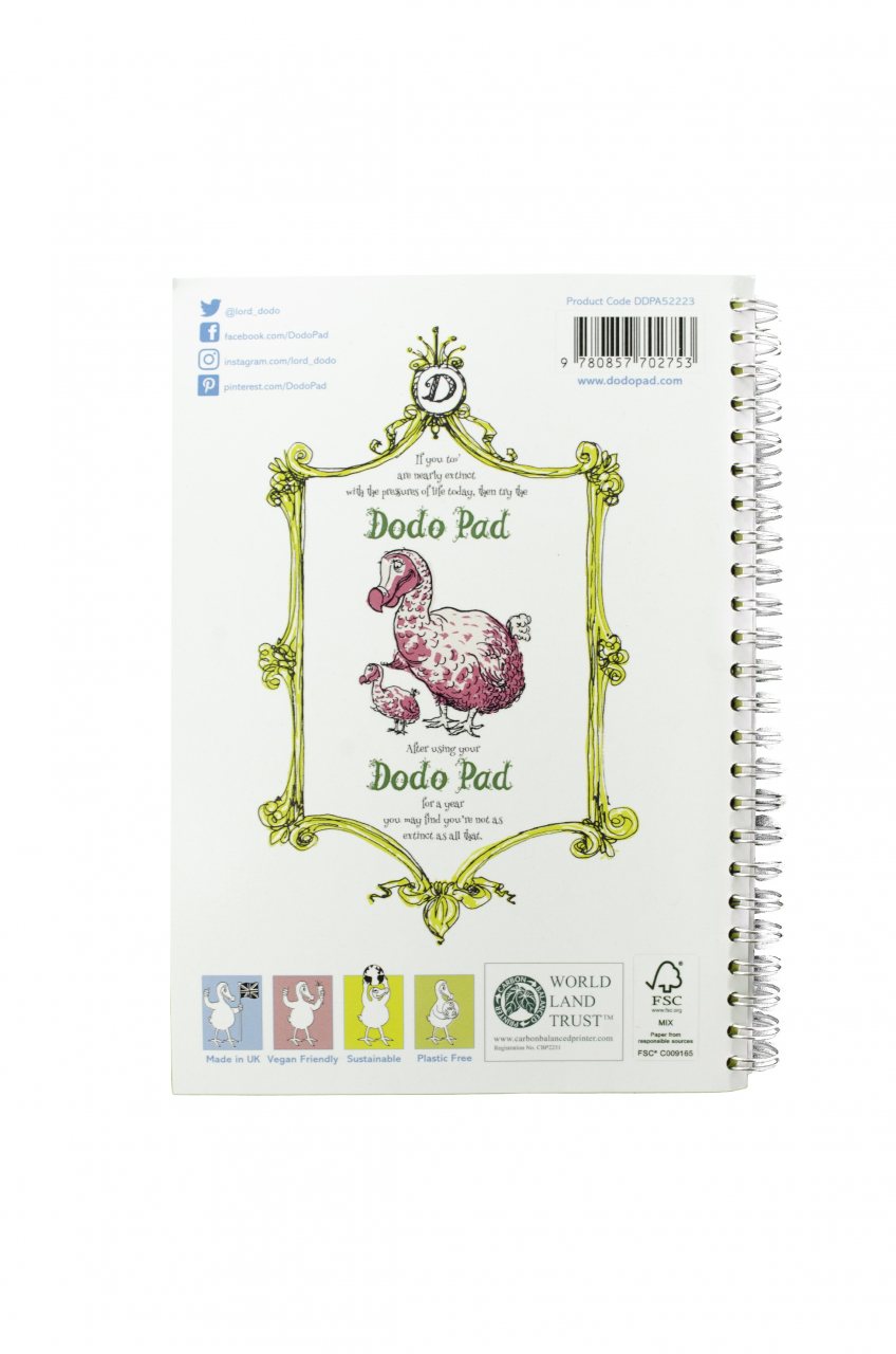 Dodo Pad Original Desk Diary 2023 Week to View, Calendar Year Diary