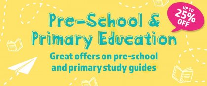 Pre-school and Primary Education - Great offers on pre-school & Primary study guides | Up to 25% Off