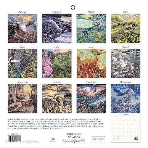 2023 Great Outdoors Annie Soudain Wall Calendar | Waterstones