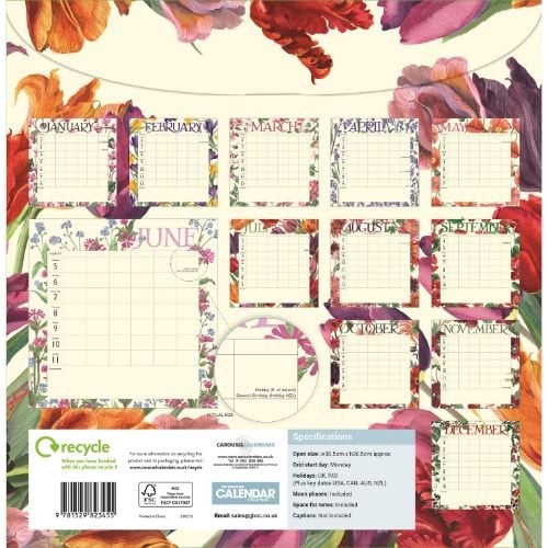 2023 Emma Bridgewater Family Wall Calendar Waterstones