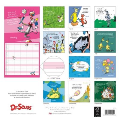 2023 Dr Seuss Family Calendar | Waterstones 2023 Dr Seuss Family Calendar | Waterstones
