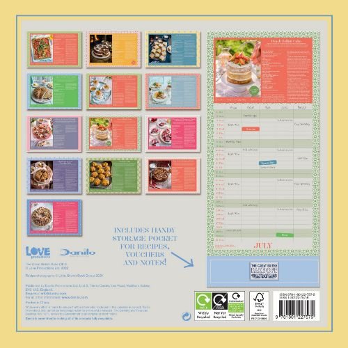 2023 Great British Bake Off Wall Calendar Waterstones