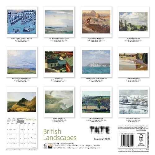 Tate British Landscapes Calendar 2025 