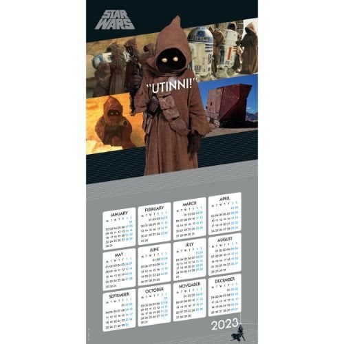 2023 Star Wars Wall Calendar Waterstones