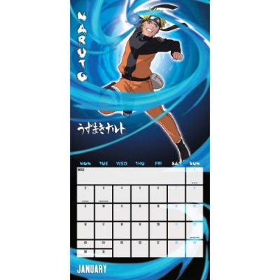 2023 Naruto Shippuden Wall Calendar | Waterstones