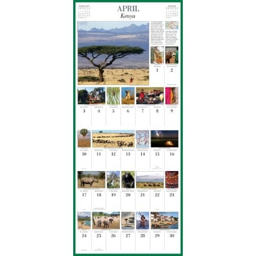 2023 1000 Places To See Wall Calendar | Waterstones