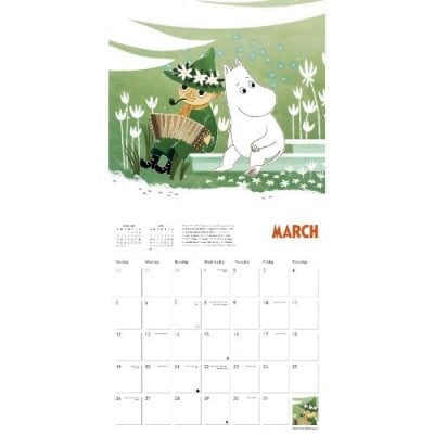 2023 Moomin Tove Jansson Wall Calendar by Flame Tree Studio | Waterstones