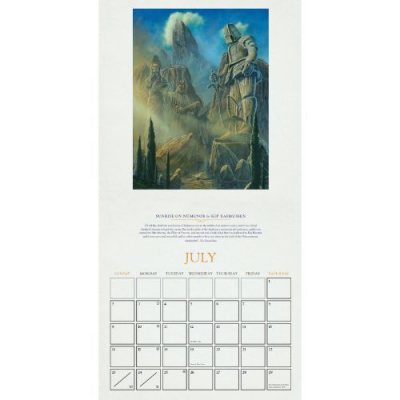 2023 Tolkien Wall Calendar by J. R. R. Tolkien, Ted Nasmith | Waterstones