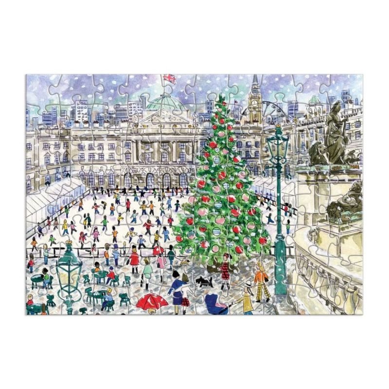 Michael Storrings 12 Days Of Christmas Jigsaw Puzzle by Galison, Michael Storrings Waterstones