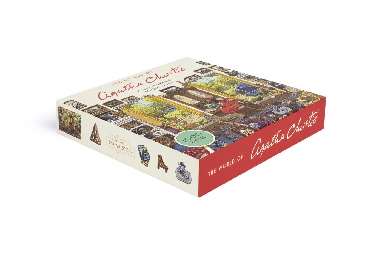 The World of Agatha Christie 1000 Piece Jigsaw Puzzle Waterstones