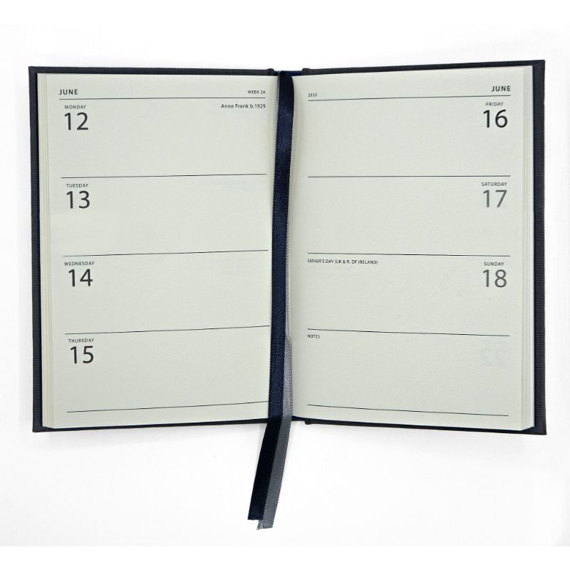 Waterstones Signature Grey Pocket Diary 2023 Waterstones