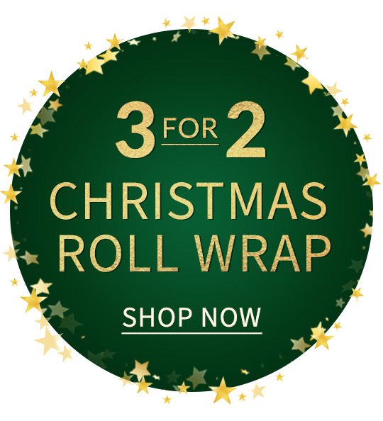 3 for 2 Christmas Roll Wrap