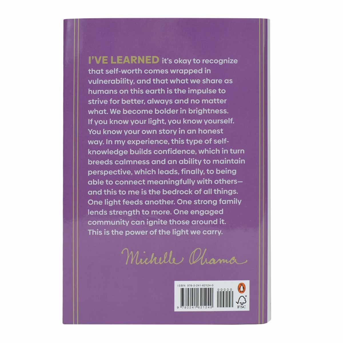 The Light We Carry by Michelle Obama Waterstones